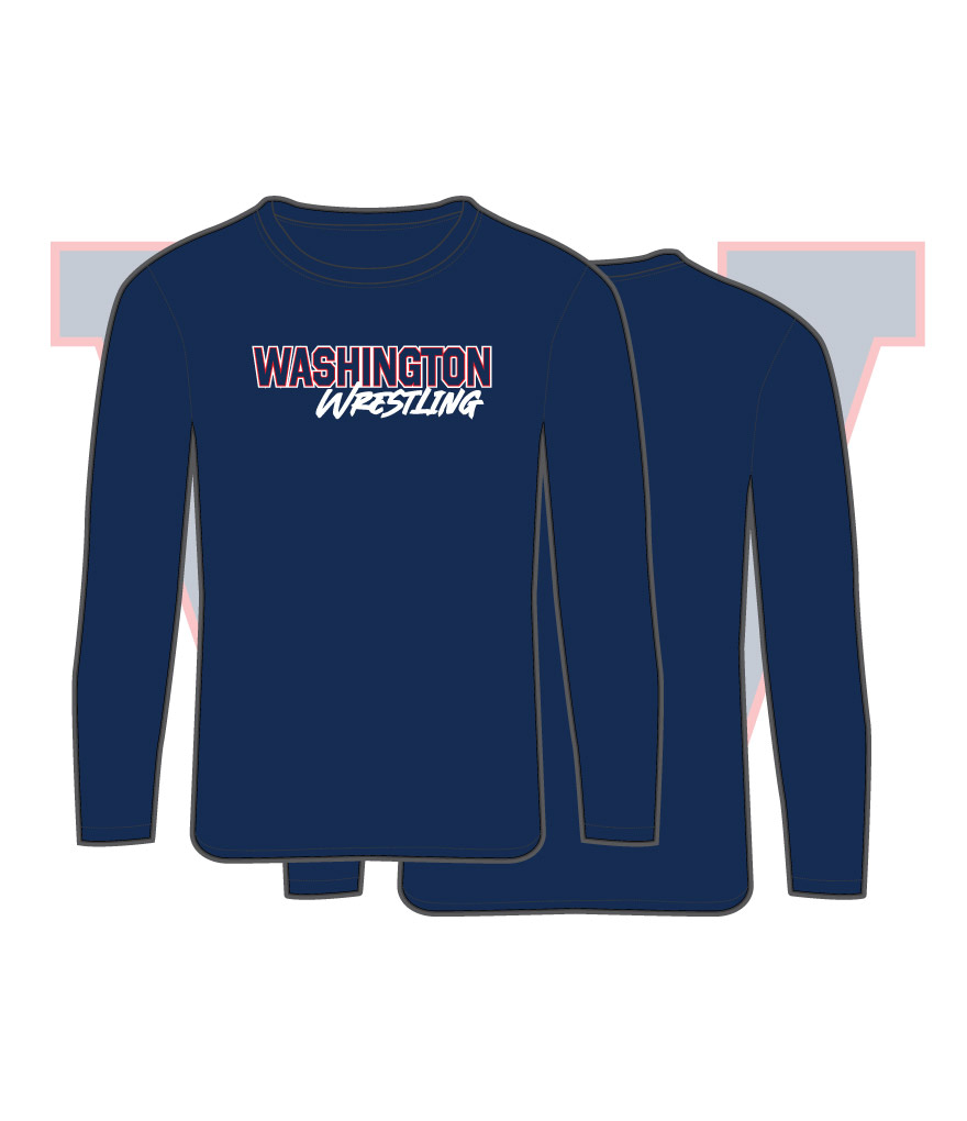 Washington Wrestling Long Sleeve Tee 2023 2152 Gear By RBrad washington-wrestling-long-sleeve-tee-2023-2152-gear-by-rbrad