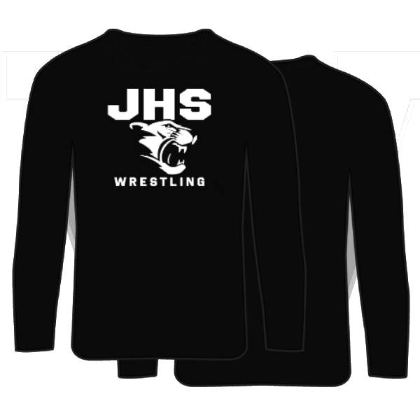 Jefferson Wrestling Long Sleeve Tee 2023 2152 Gear by RBrad