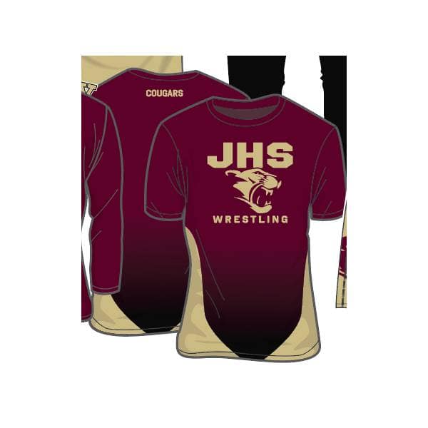 Jefferson Wrestling Tech Tee 2023 2152 Gear by RBrad